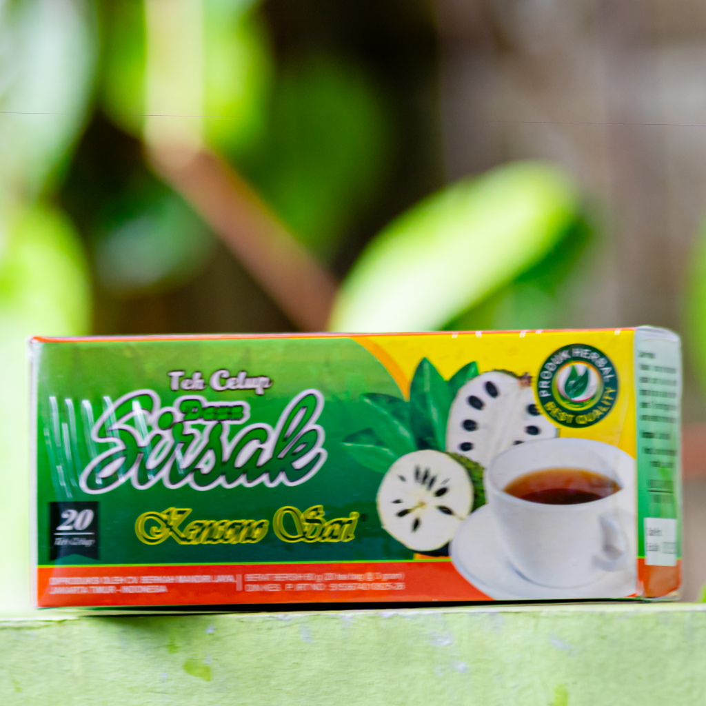 Teh Celup Sirsak Herbal teh Daun Sirsak Kencono Sari Original Asli