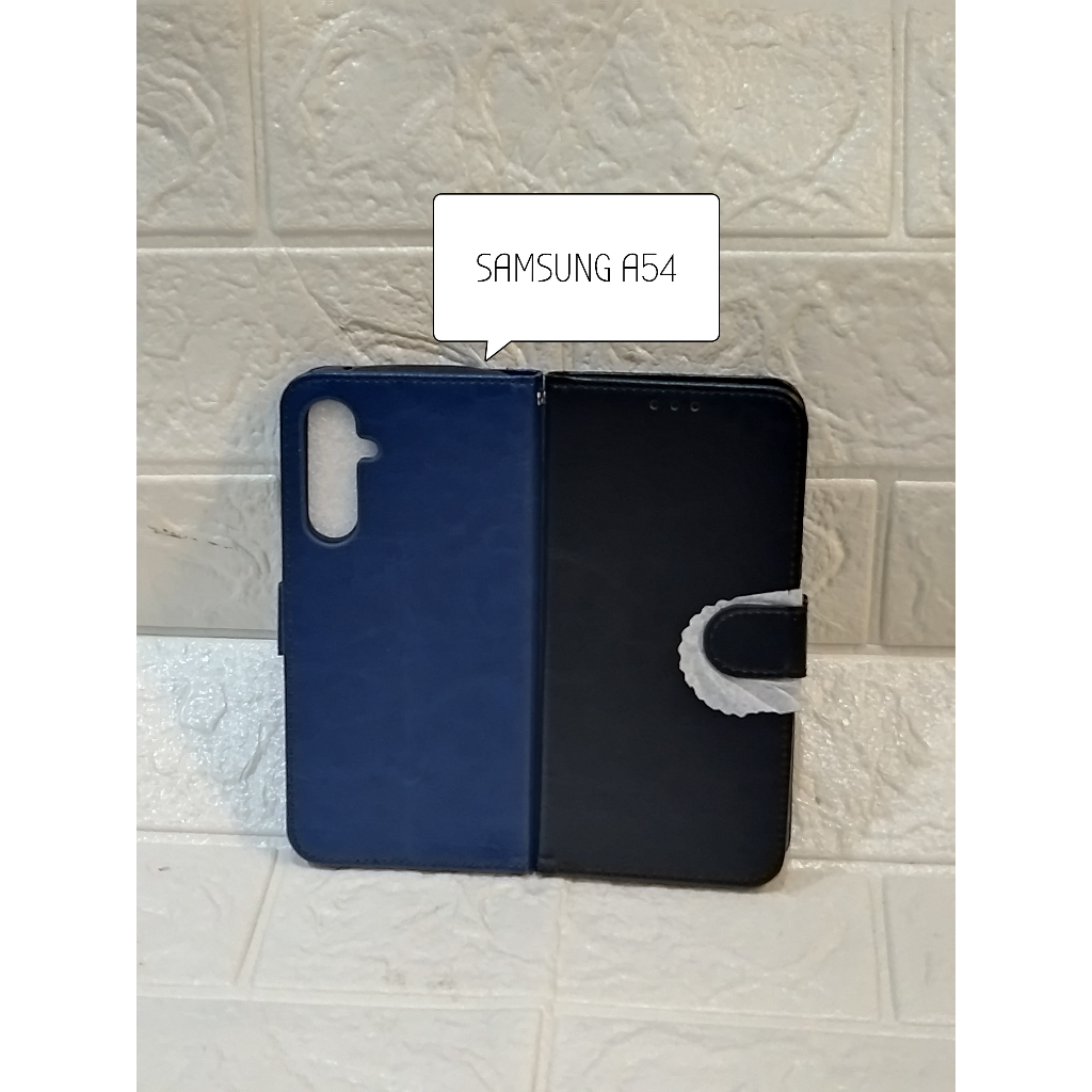 SAMSUNG A54 CASE FLIP COVER KULIT/FLIP COVER DOMPET