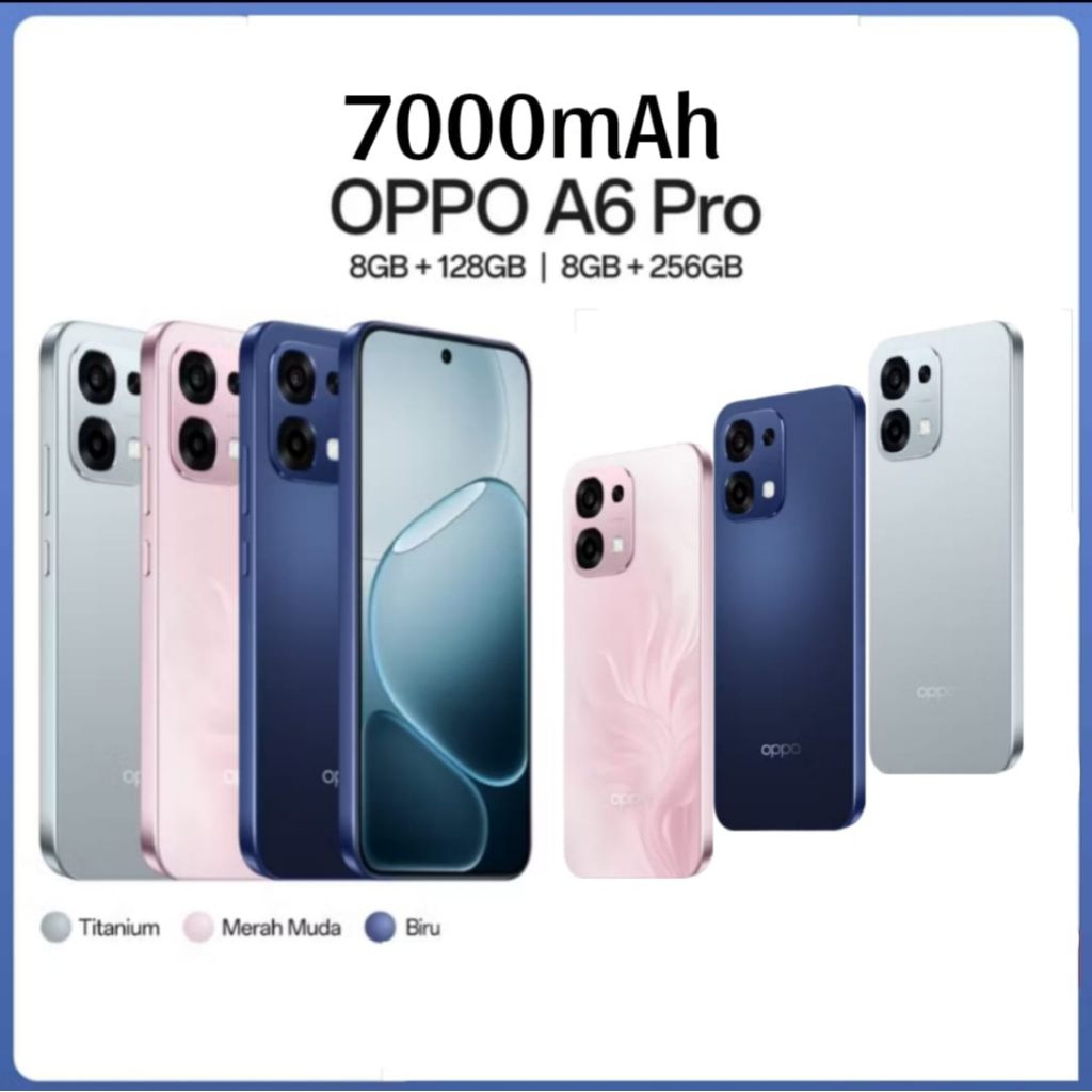 HP OPPO A6PRO RAM 8GB ROM 256