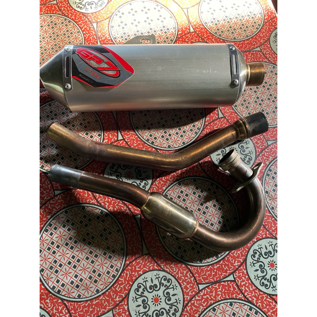 Knalpot GP7 Max 4.1 standart for klx/dtracker