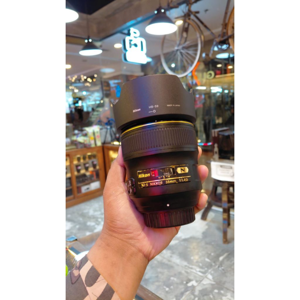 Nikon AFS 35MM F1.4 Nano Mulus