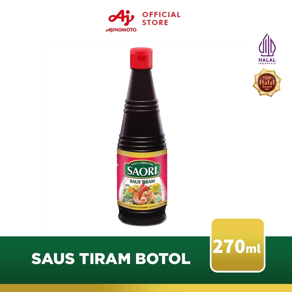 SAORI® Saus Tiram Oriental Oyster Botol 270ml