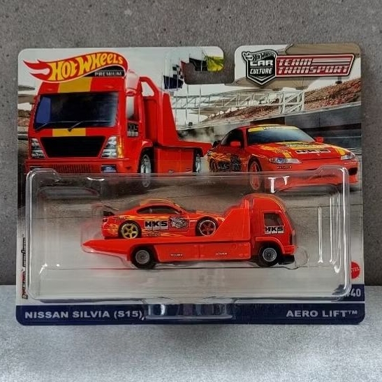 HOT WHEELS TEAM TRANSPORT NISSAN SILVIA (S15)