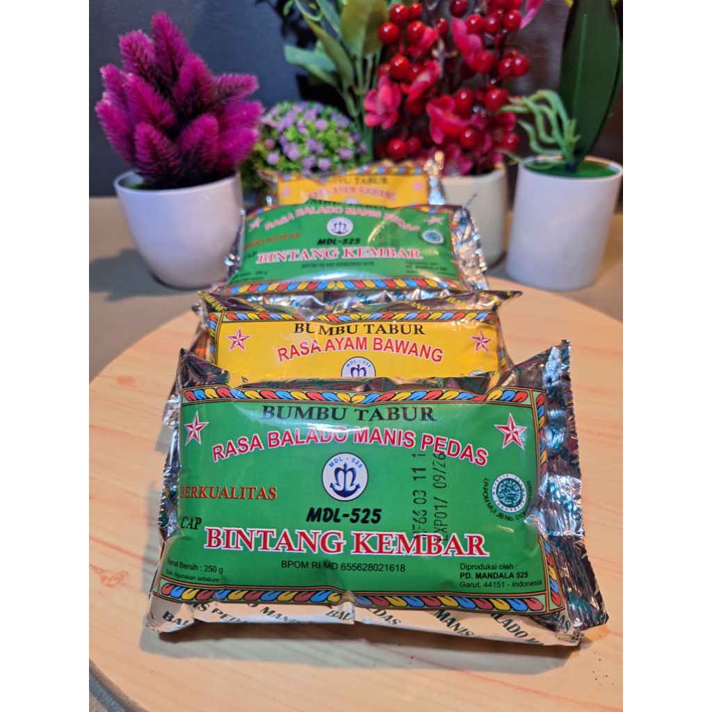 BUMBU MASAK /Bumbu tabur atom bulan/BINTANG KEMBAR250gram