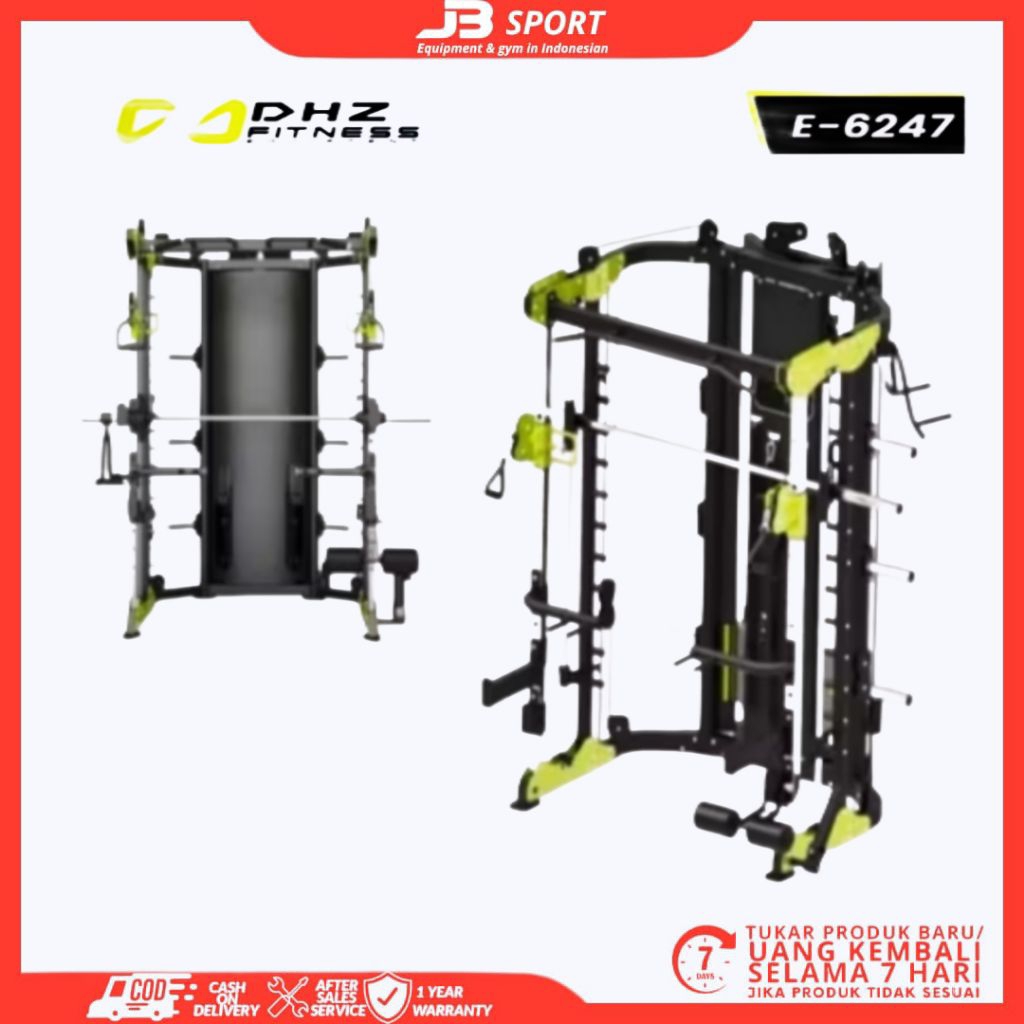 Smitemachine Dhz(Original) smite dhz e6247 smite multi gym Alat Fitnes Gym