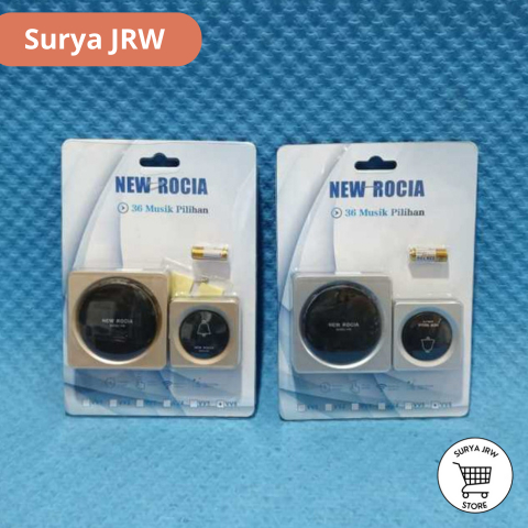 Bel Rumah Listrik 1 Remote New Rocia / Bel Rumah Wireless