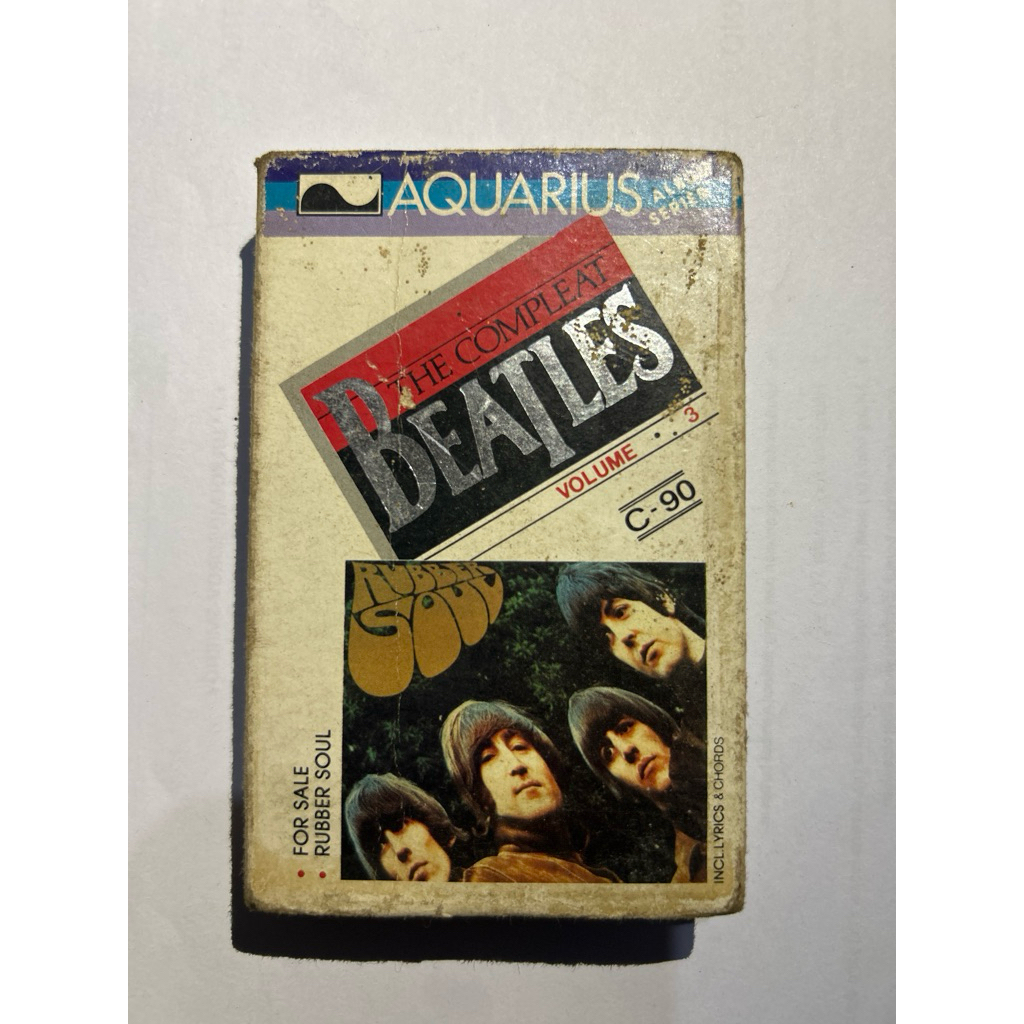 Kaset Pita The Beatles - Rubber Soul & The Beatles For Sale Album (Preloved)