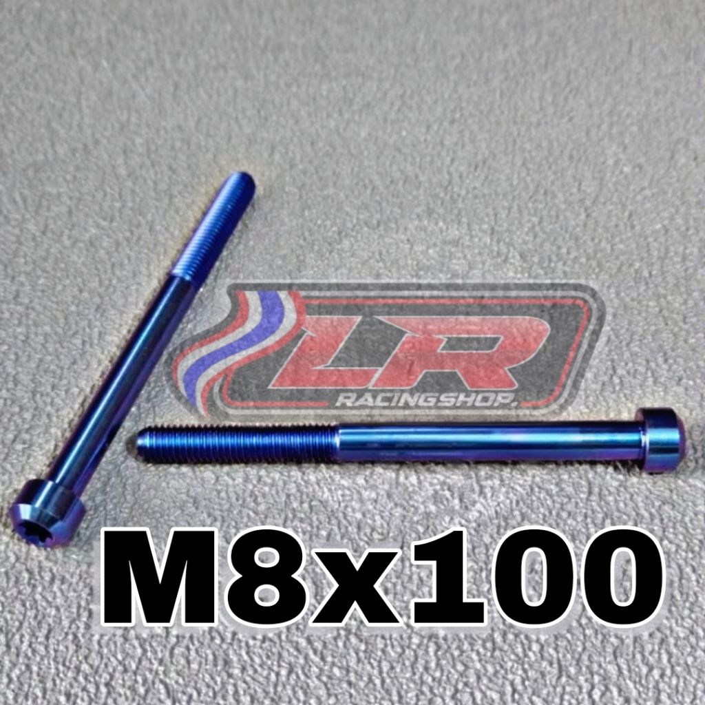 baut small head titan 8x100 drat 12 panjang 10 cm