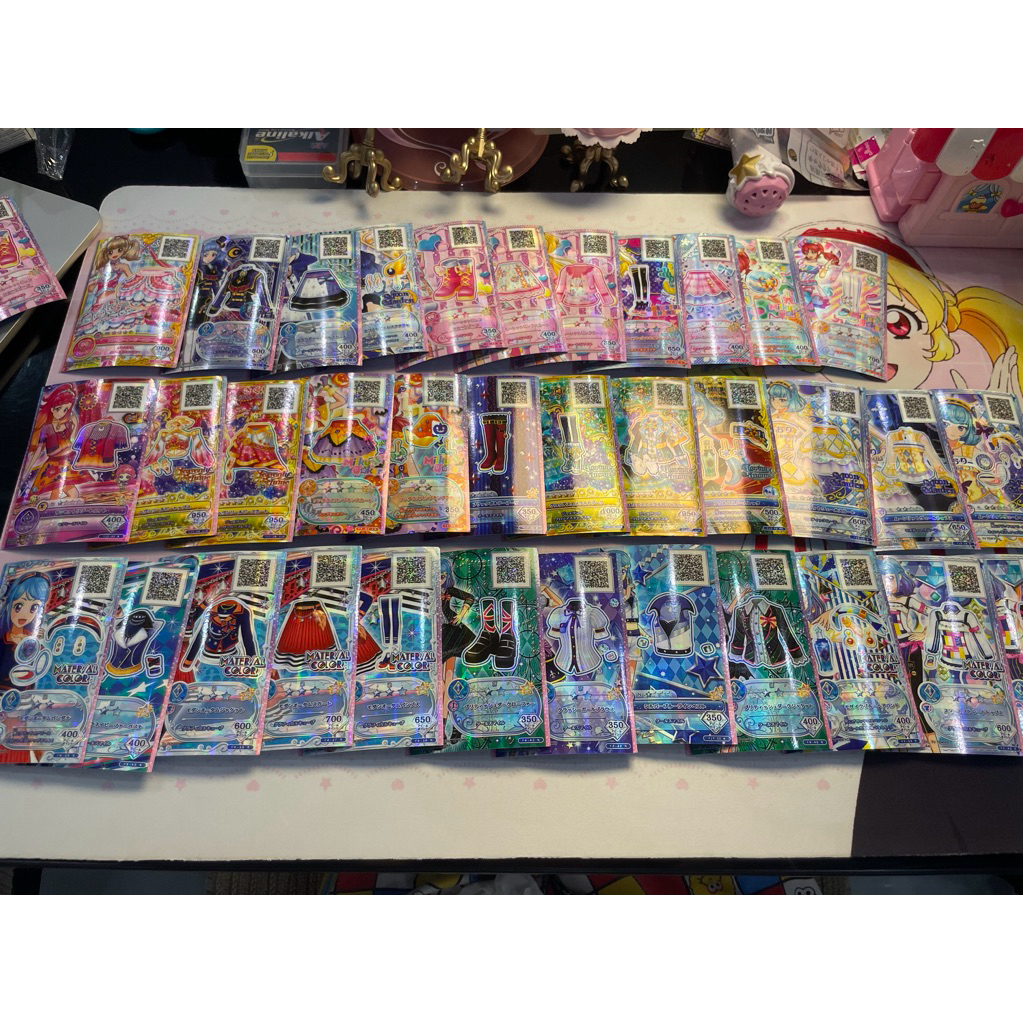 Aikatsu Friends Character Printed Version mio Karen Mirai  Hibiki Alice Maiia Ema Sakuya Kaguya