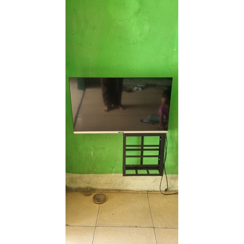 paket borongan TV 32 inch android smart tv+ PS 3 dan 4 slim 500 gb murah jual borongan bekas rental 