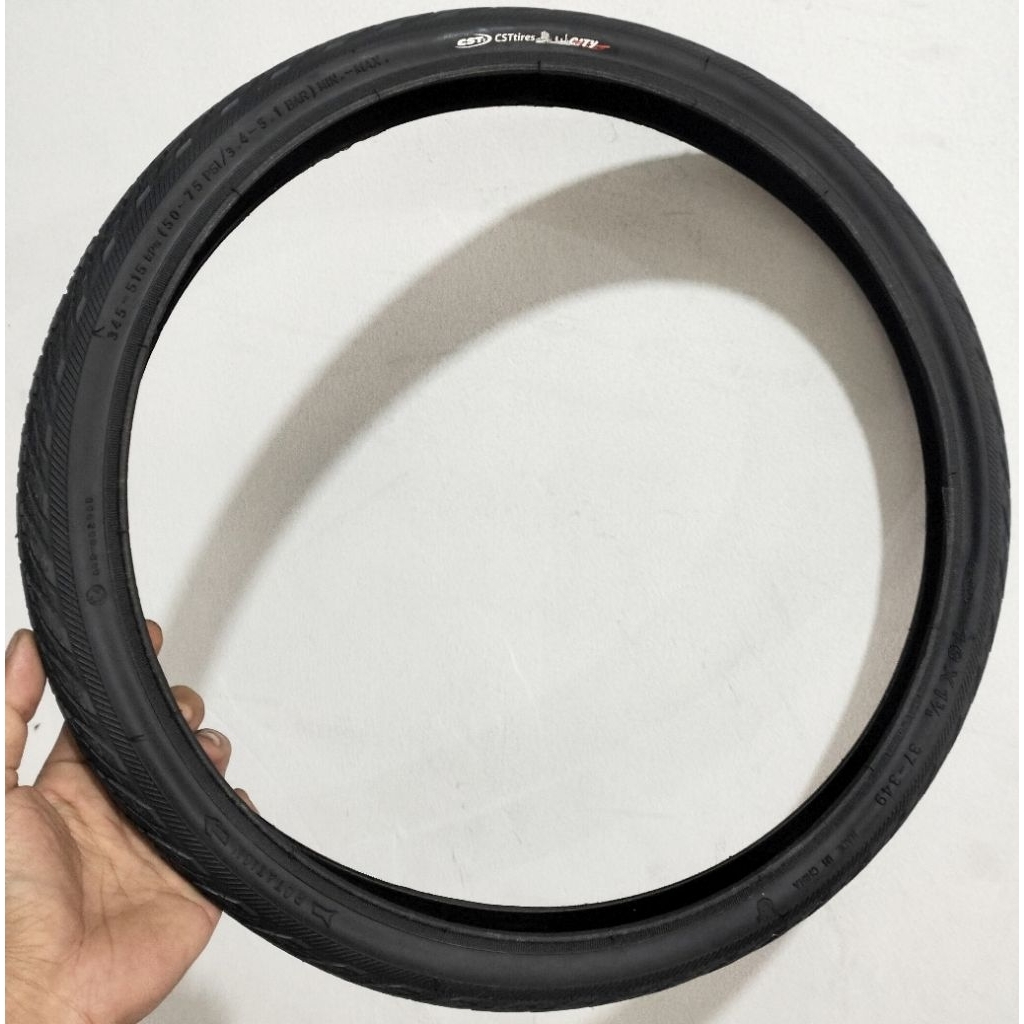 Ban Luar Cst Tires City 161.3/8 (16+)Ban Sepeda Lipat 16 Inchi Co