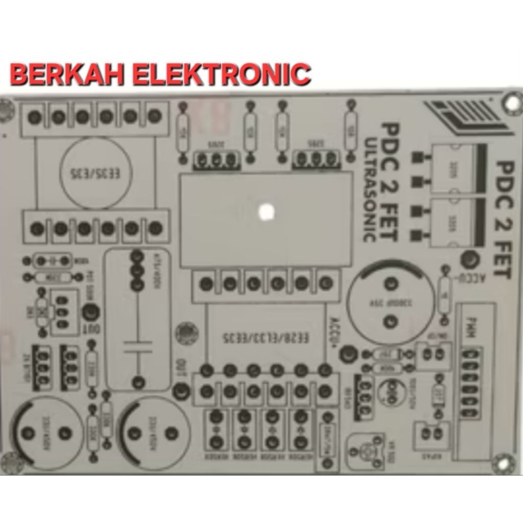 PCB PDC 2 MOSFET baca deskripsi