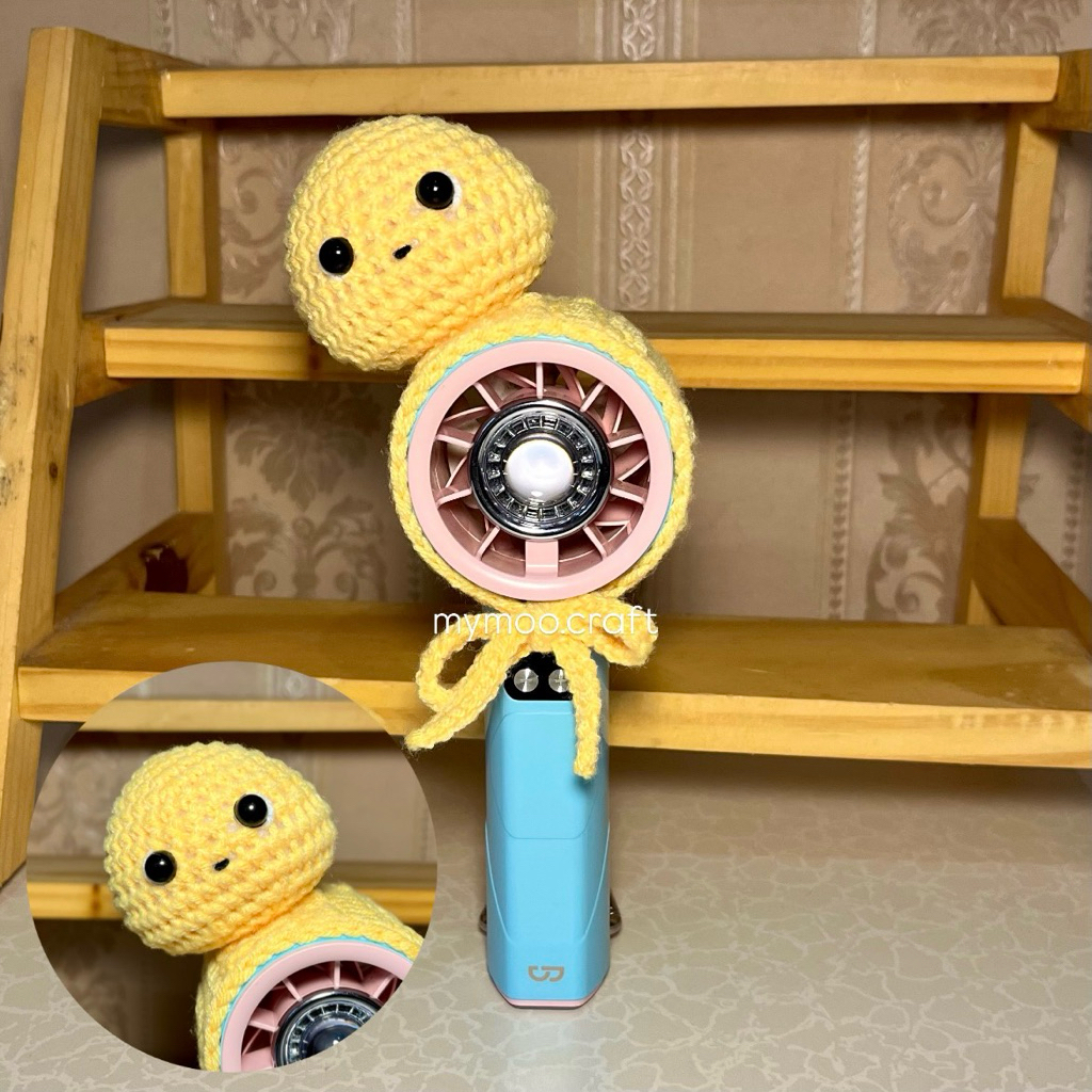 [mymoo.craft] goojodoq fan cover crochet gfs001/gfs006/ gfs002 dan jisulife hand fan pro1 (part 2) |