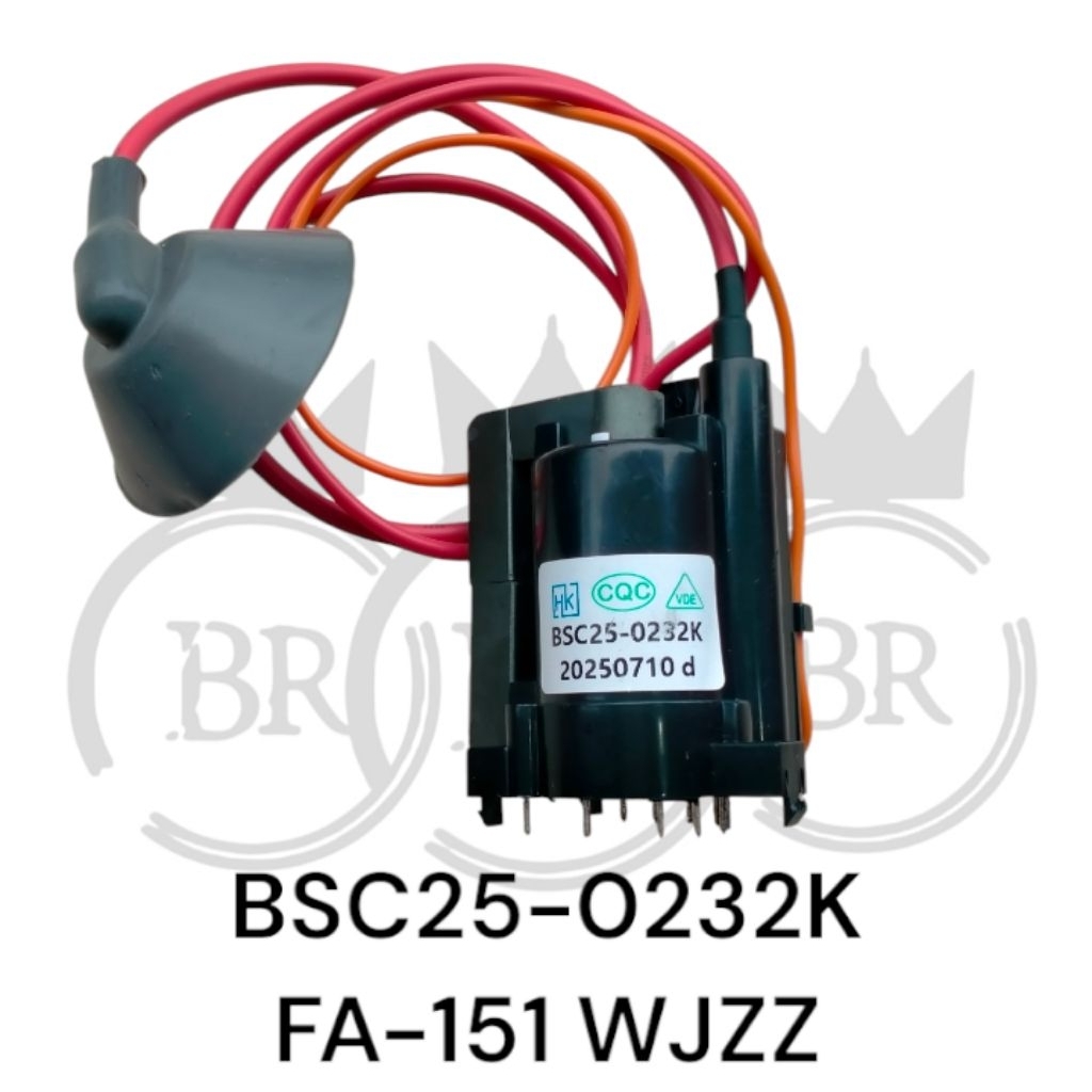 Flyback BSC25-0232K HK (FA.151WJZZ) Untuk TV Tabung Merk Sharp 21" Slim Product HK