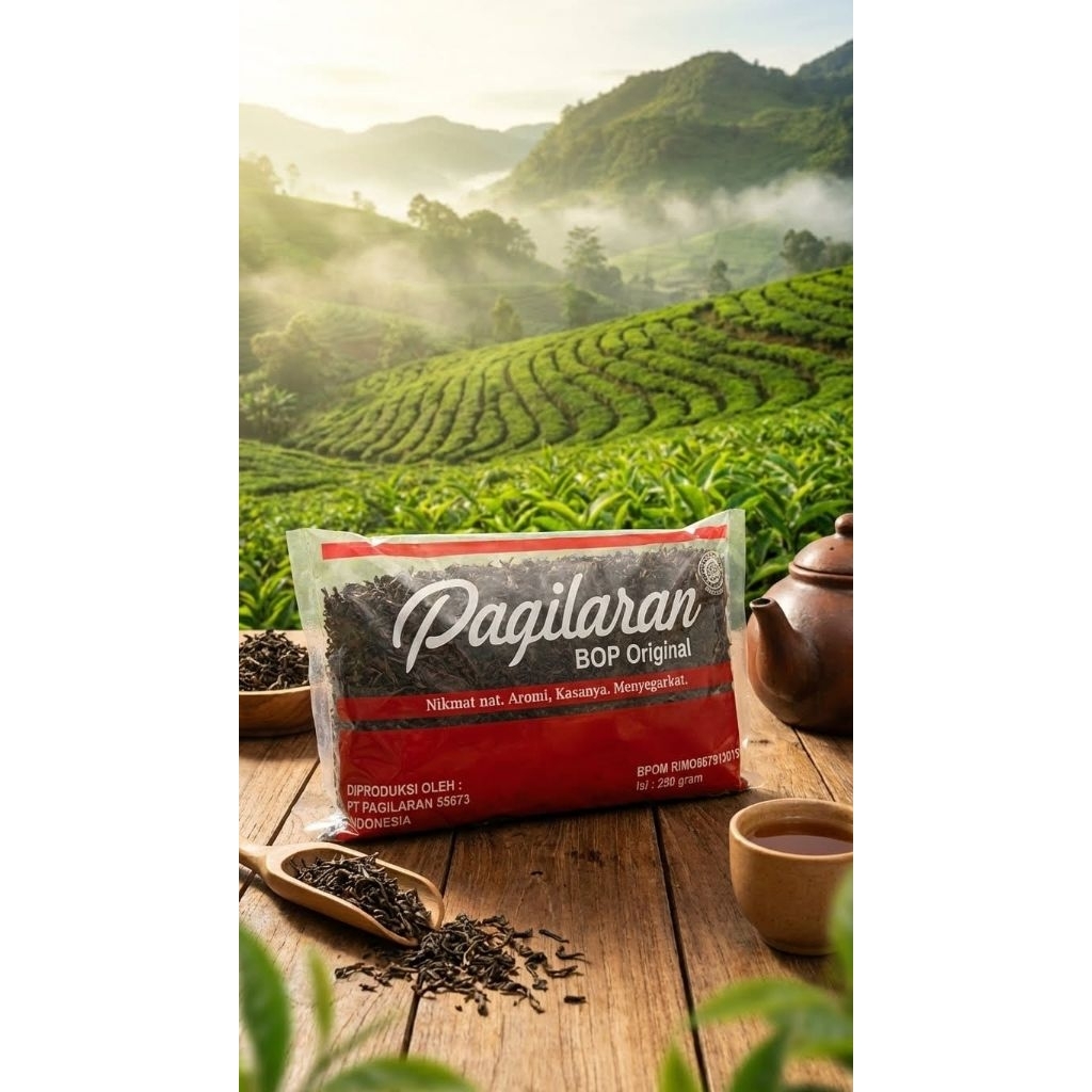 teh hitam pagilaran BOP original