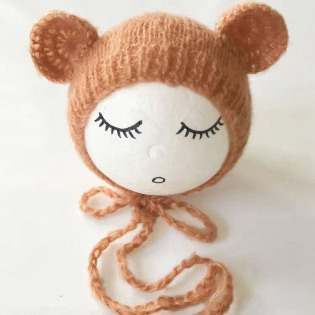 BONET TEDDYBEAR NEWBORN PHOTOSHOOT, BONET BAYI NEWBORN, Set Bonet Newborn photoshoot, Bonet photosho