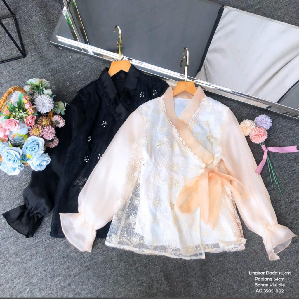 KIMONO / ATASAN/ BAJU WANITA / PITA / BLOUSE / BAJU RAYA