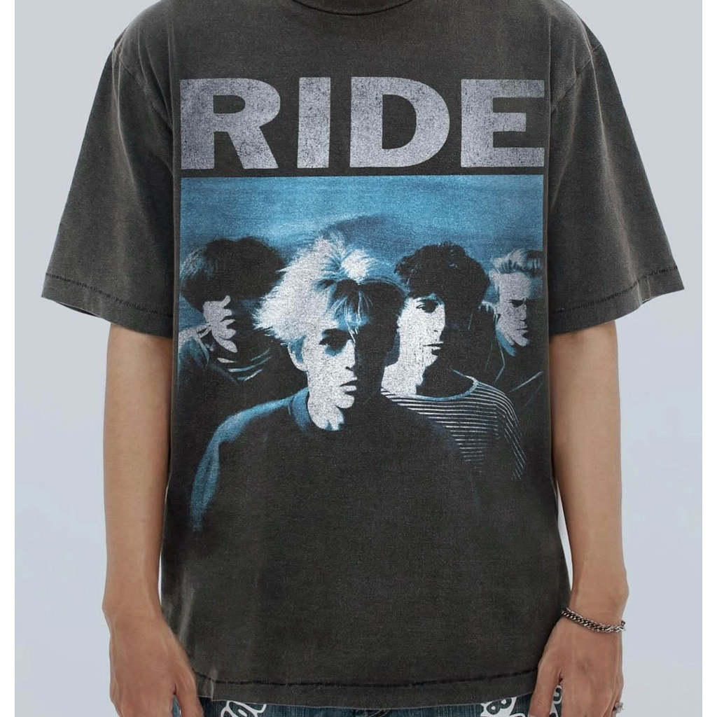 T-Shirt / Tees Bootleg IYVWORLD Ride Nowhere Band Black Faded Colour (NEW) | Bootleg RIDE NOWHERE | 