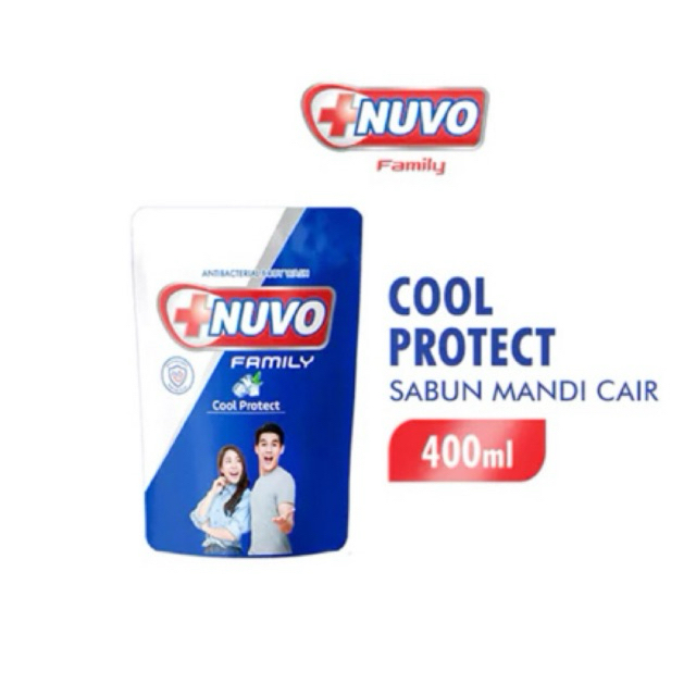 Nuvo Family Sabun Mandi Cair Cool Protect 400 ml