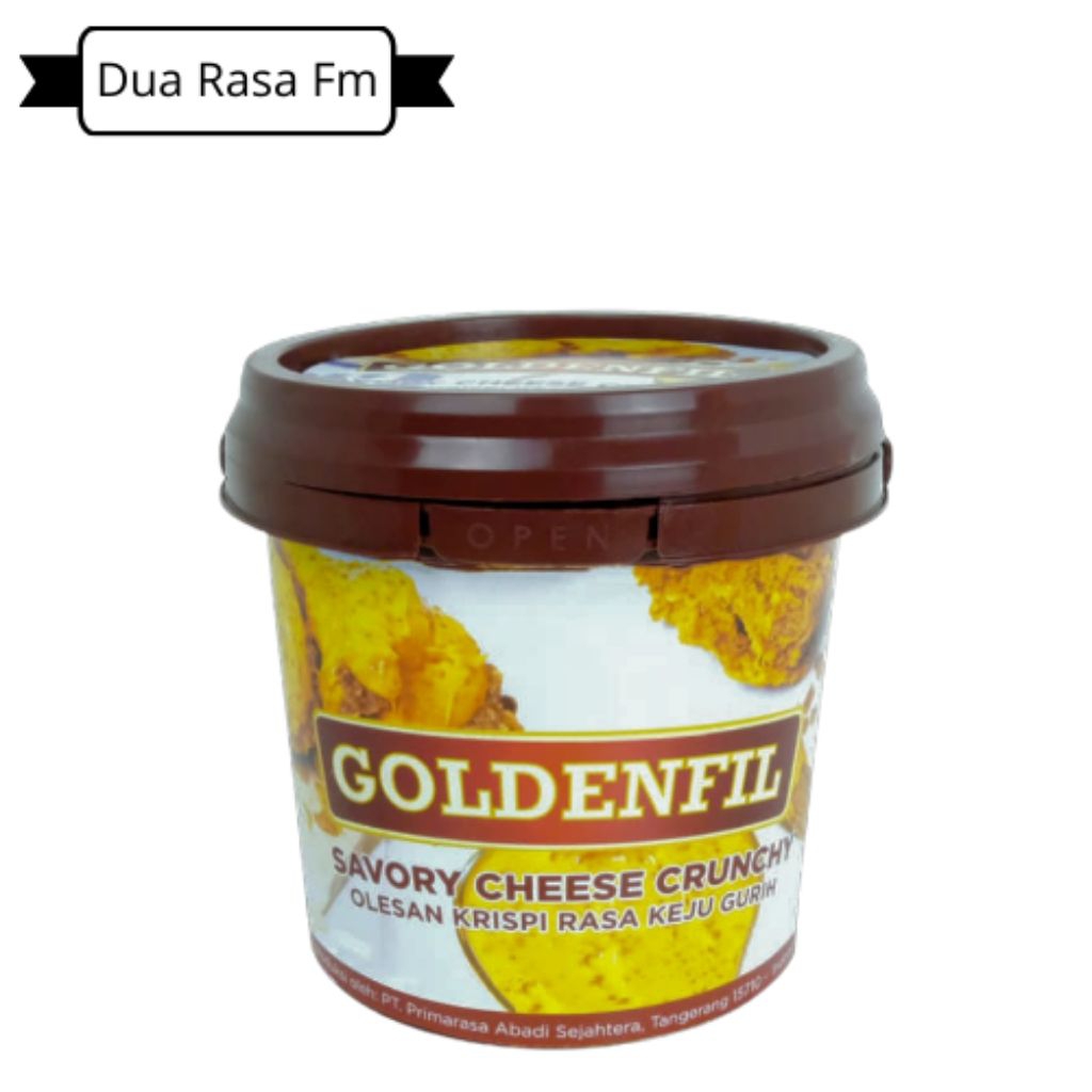 Goldenfill Cheese crunchy 1 kg / Kenu kranci /  Toping Donat Goldenfill / Selai Donat / Goldenfill S