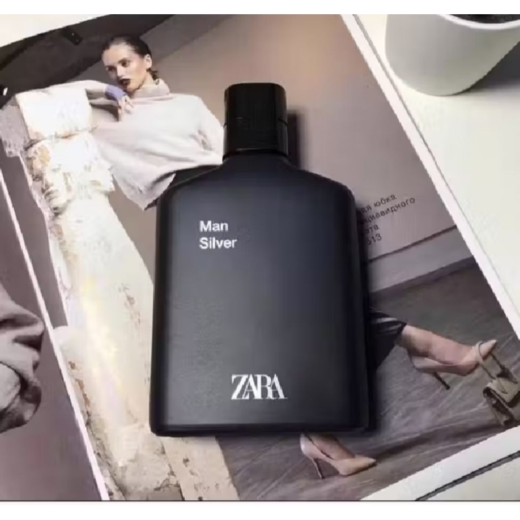 Parfume Original  Zara Man Silver 100ml- parfum pria