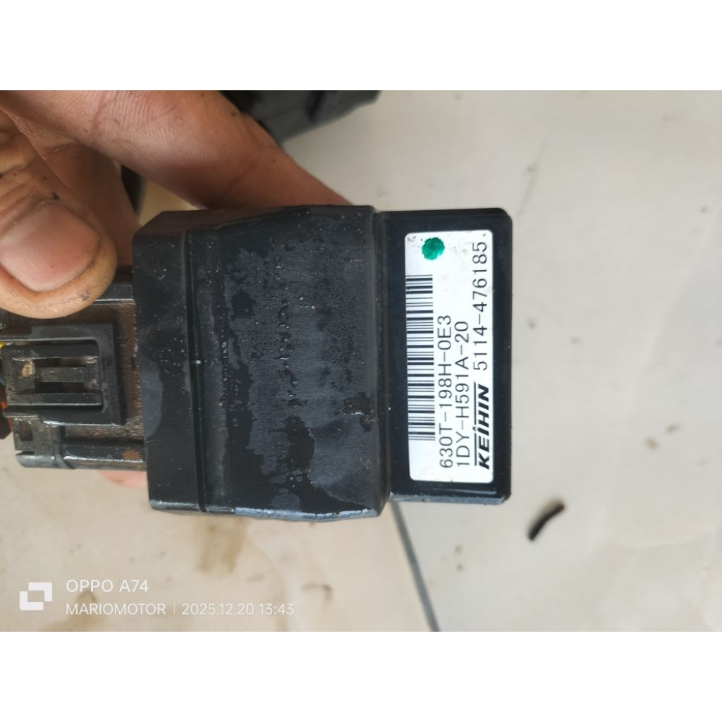 ECU .CDI Jupiter Z1 .original copotan motor hidup