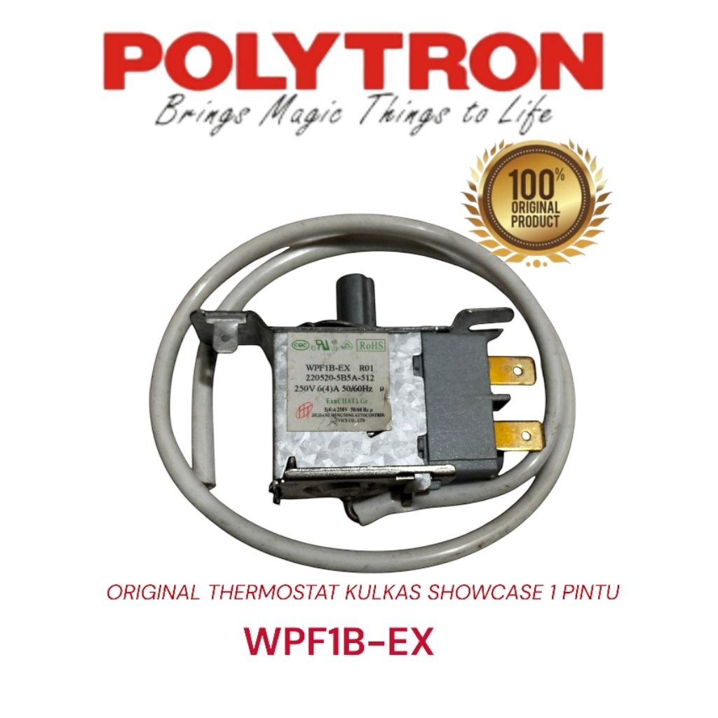 Thermostat Kulkas Showcase POLYTRON Original 1 Pintu