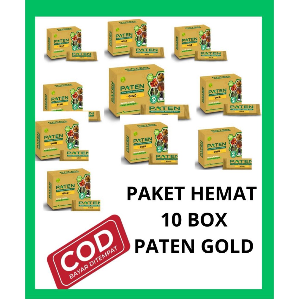 Pupuk Paten Gold 10 Box | Paten Gold Sawit