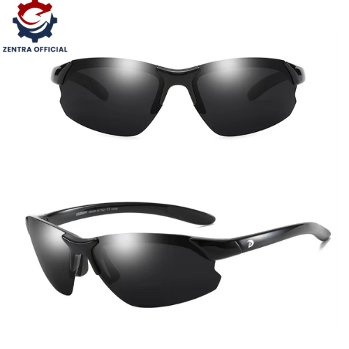 Kacamata Hitam Style Pria + Box / Anti Radiasi Dan Debu