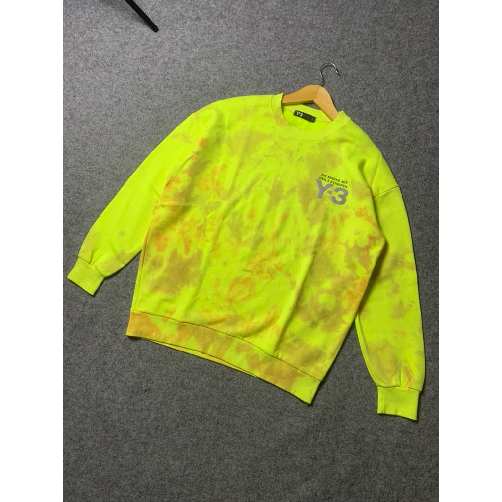 Y3 Yohji Yamamoto Custom Tie Dye Crewneck