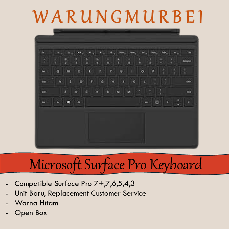 microsoft surface keyboard pro 7+,7,6,5,4