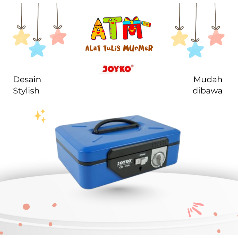 Cash Box/Berangkas Uang/JOYKO Cash Box CB-26A