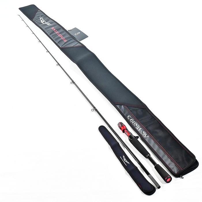 Joran Pancing Daiwa 2022 Steez Baitcast Rod C68MH-SV Joran Pancing BC Baitcasting