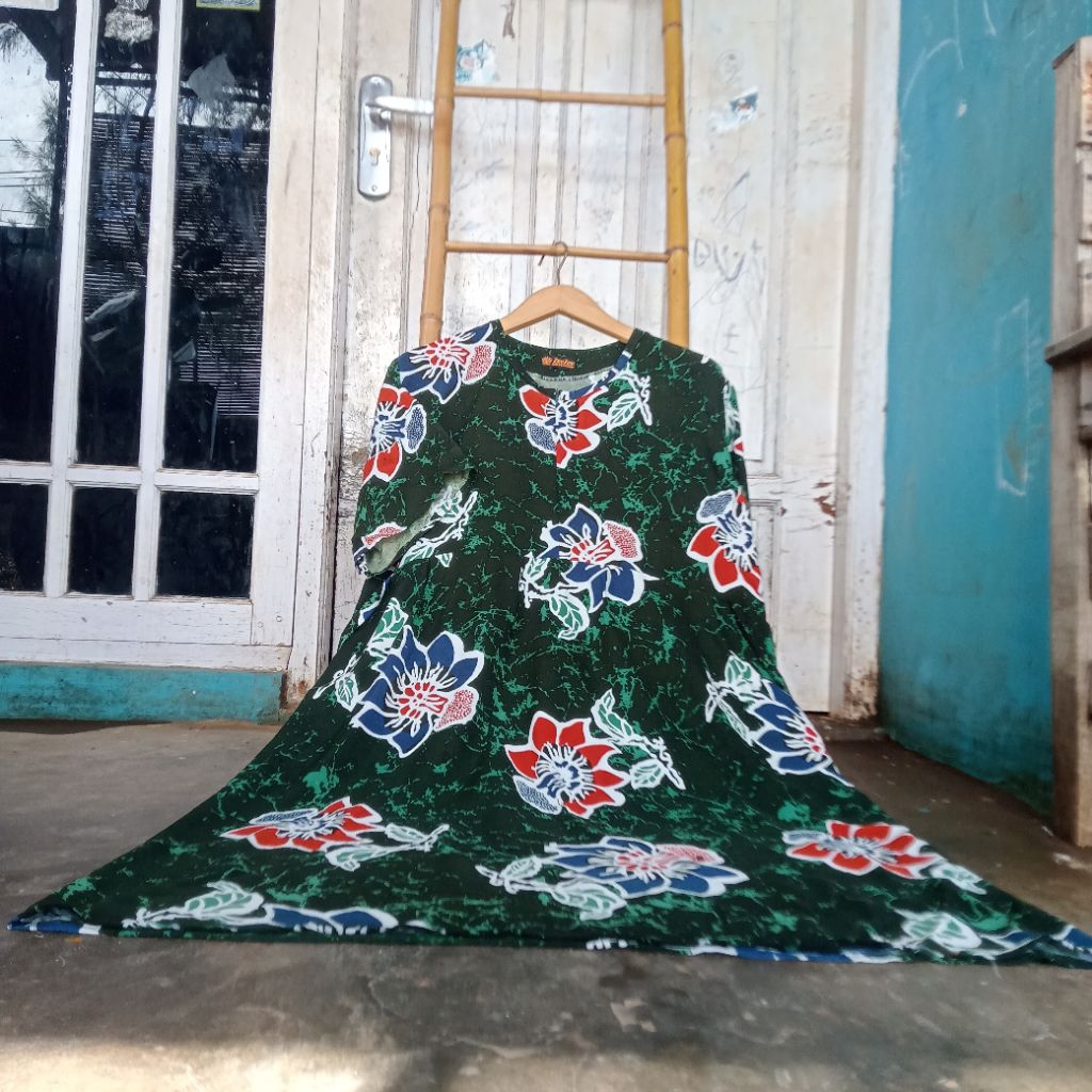 DASTER BATIK PRINT MOTIF SUNANAN TERBARU/DASTER VIRAL