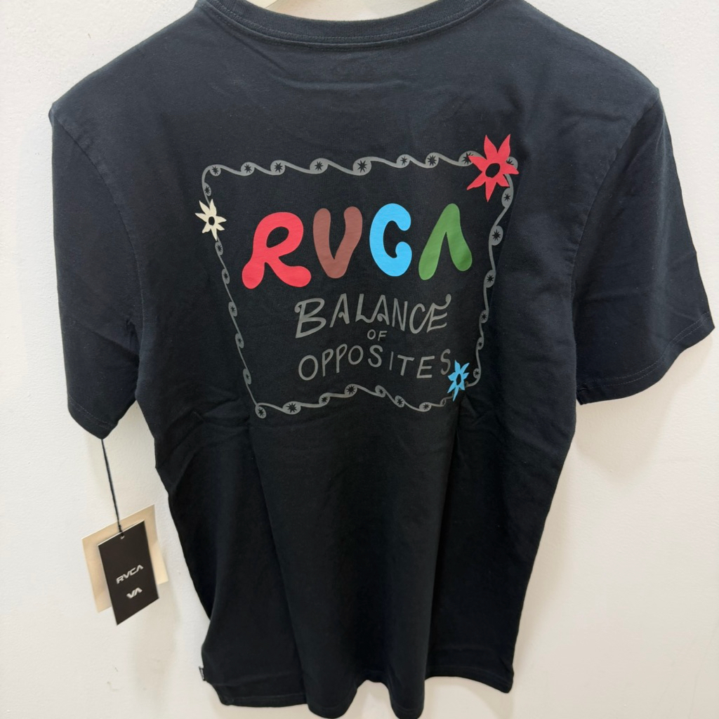 Kaos Pria Rvca Original Mel G Balance Ss Tee Rvb New