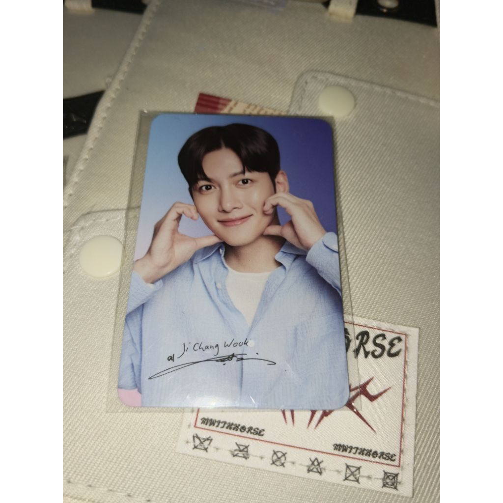 photocard ji Chang Wook happytos