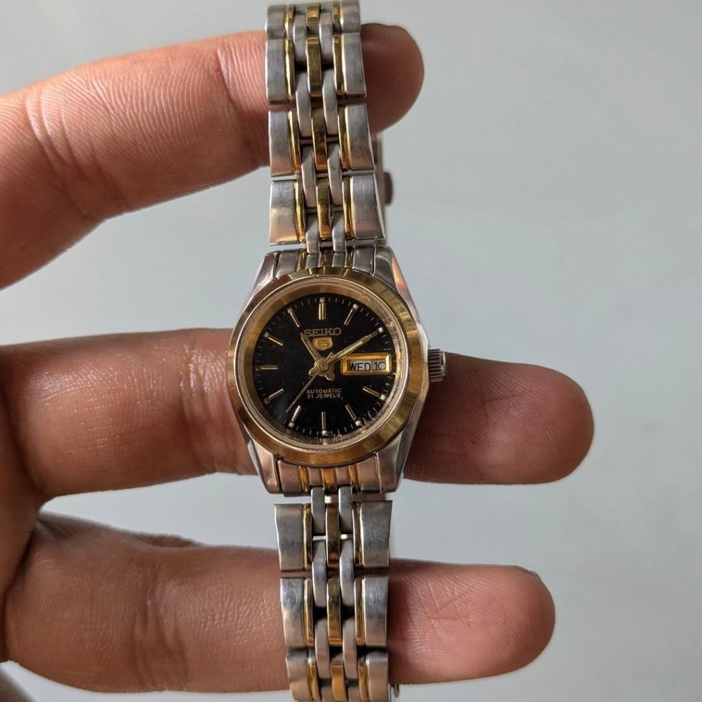 Original Jam second preloved Seiko 5 Lady Automatic