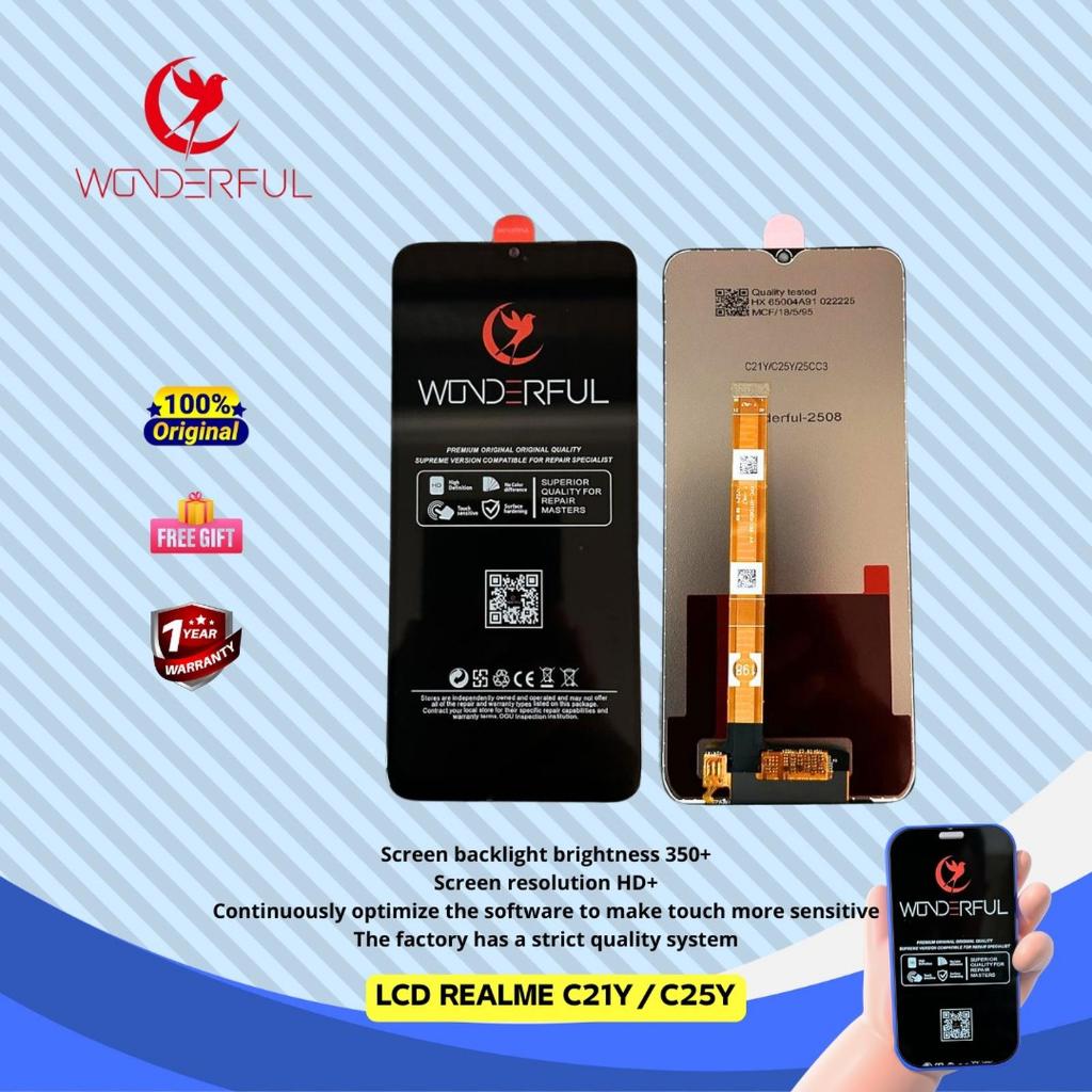 WONDERFUL LCD Touchscreen Realme C21Y / Realme C25Y