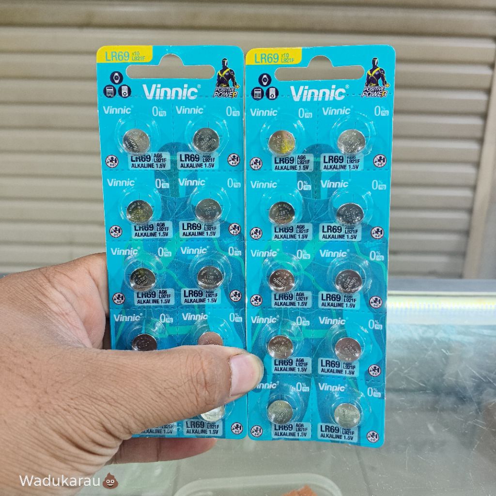 Baterai Jam Tangan Vinnic L921F 921 LR69 AG 6 kualitas super