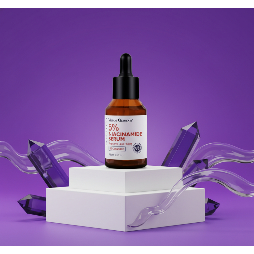 VIBRANT GLAMOUR Serum Niacinamide 5% Mencerahkan Kulit 30ml Ceramide Centella Asiatica