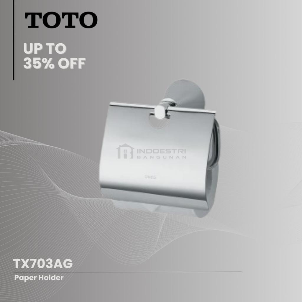 Paper Holder TOTO TX703AG / TOTO Tempat Tissue Toilet
