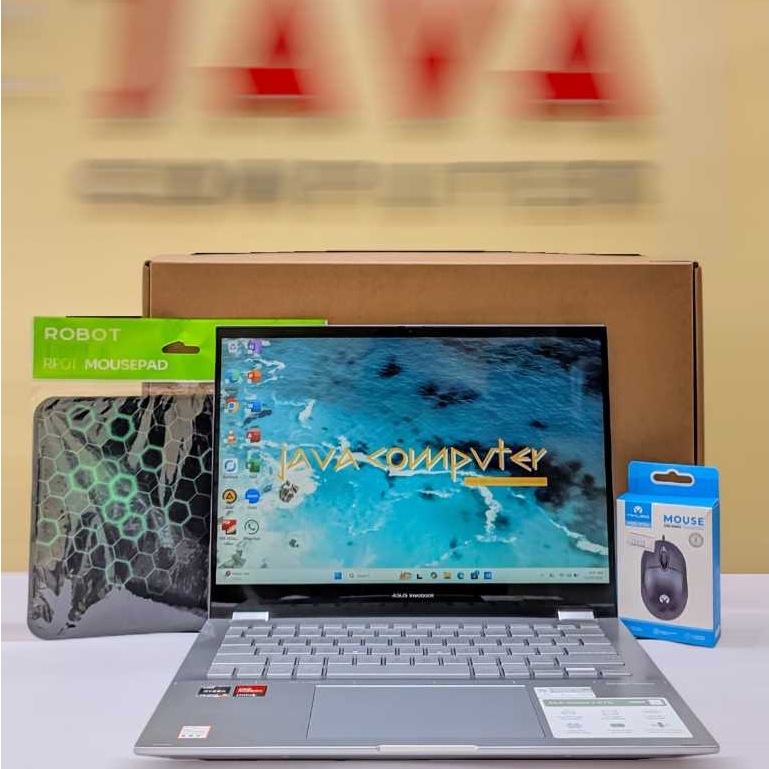 Asus Vivobook S 14 Flip AMD Ryzen 5 - 7430U RAM 16GB DDR4 SSD 512GB NVMe Second