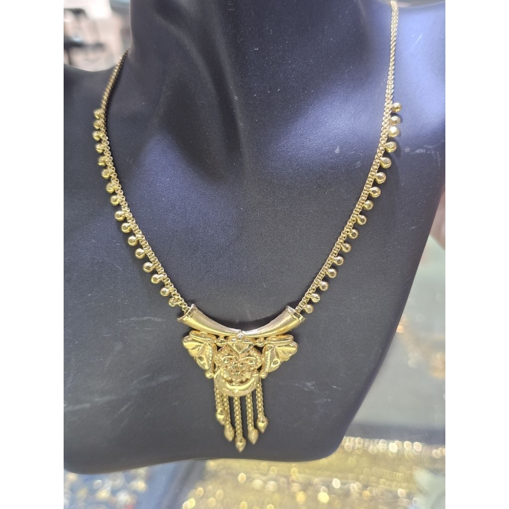 kalung asli arabian 875 kuning