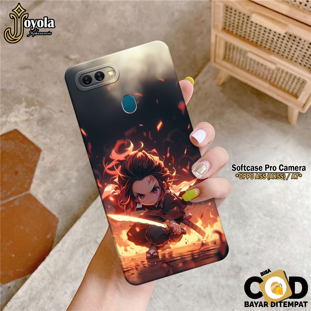 Case Hp OPPO A5S / AX5s / A7 - Casing Hp OPPO A5S / AX5s / A7 - JOYOLA - Fashion Case Anime - Case C
