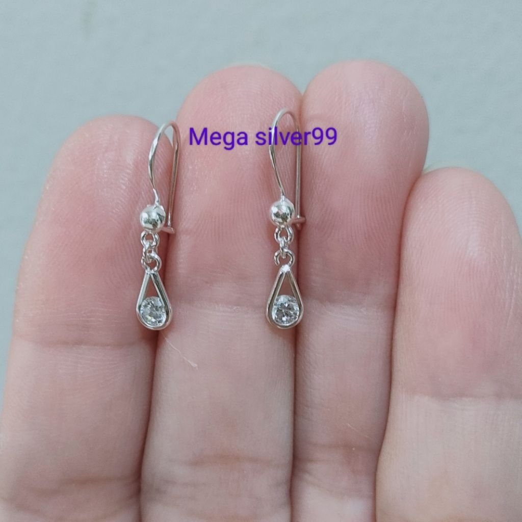 ANTING AIR NETES ANAK PERAK 925 LAPIS EMAS