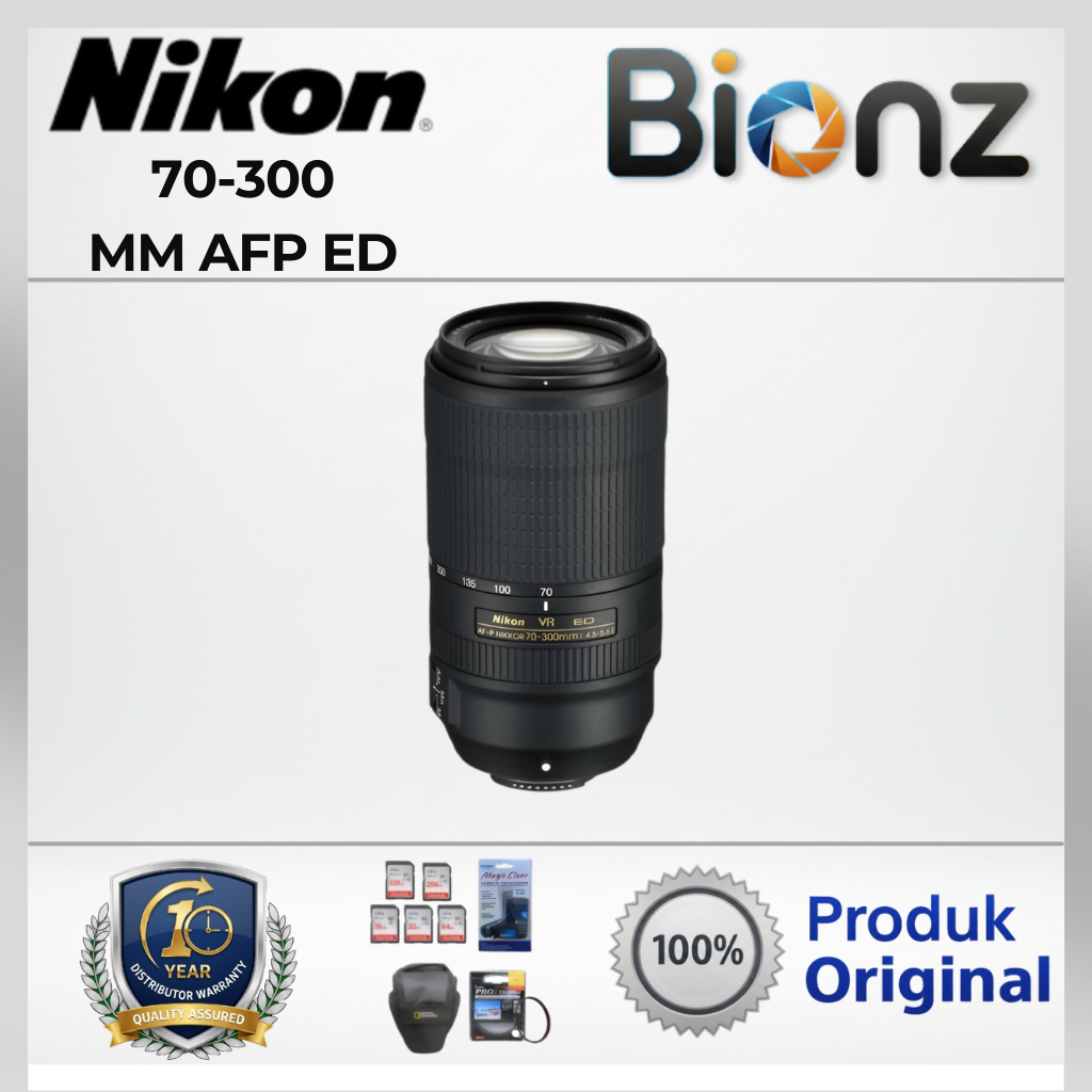 LENSA NIKON 70-300mm AFP ED / NIKON 70-300mm AFP ED