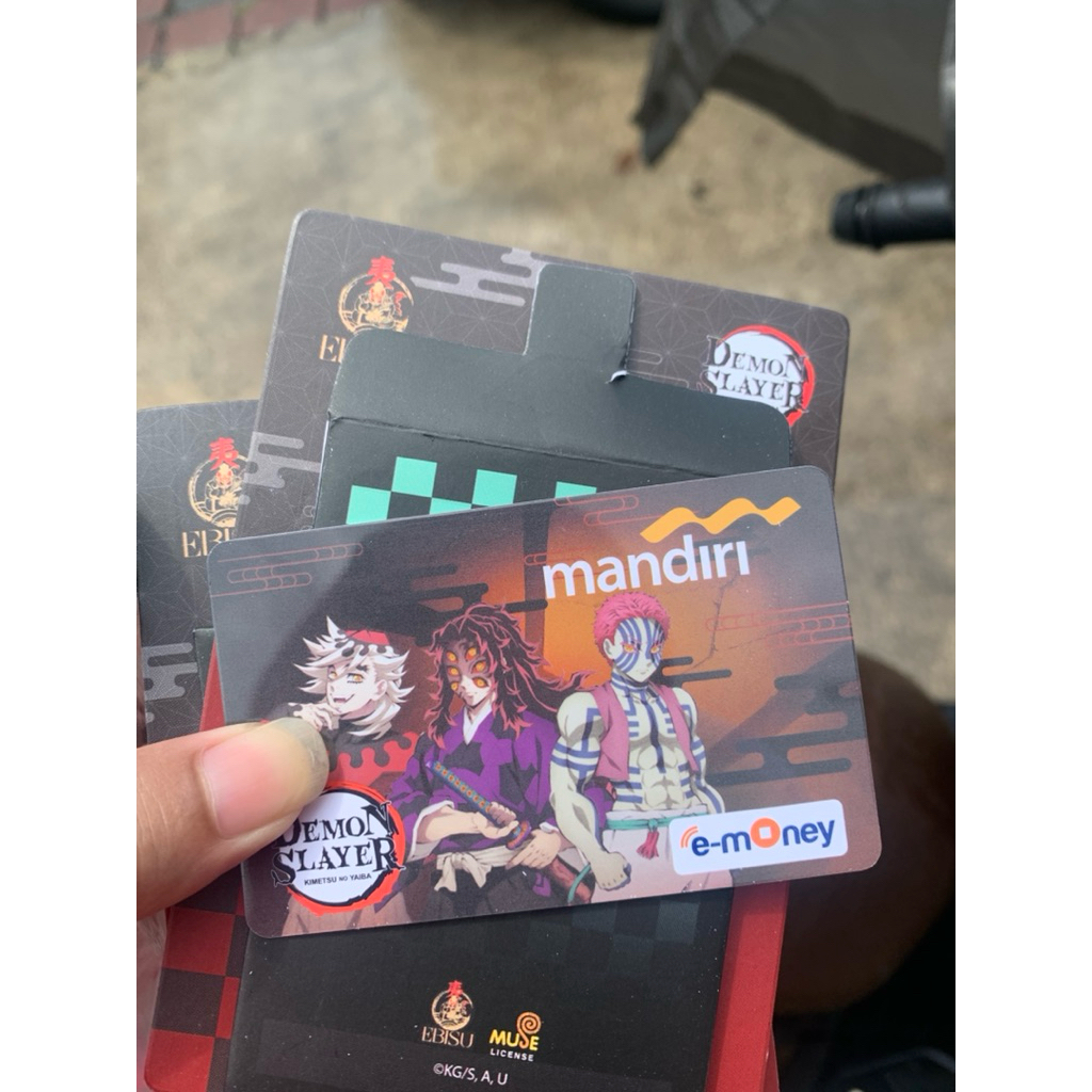 E-Money mandiri demon slayer (Demon)
