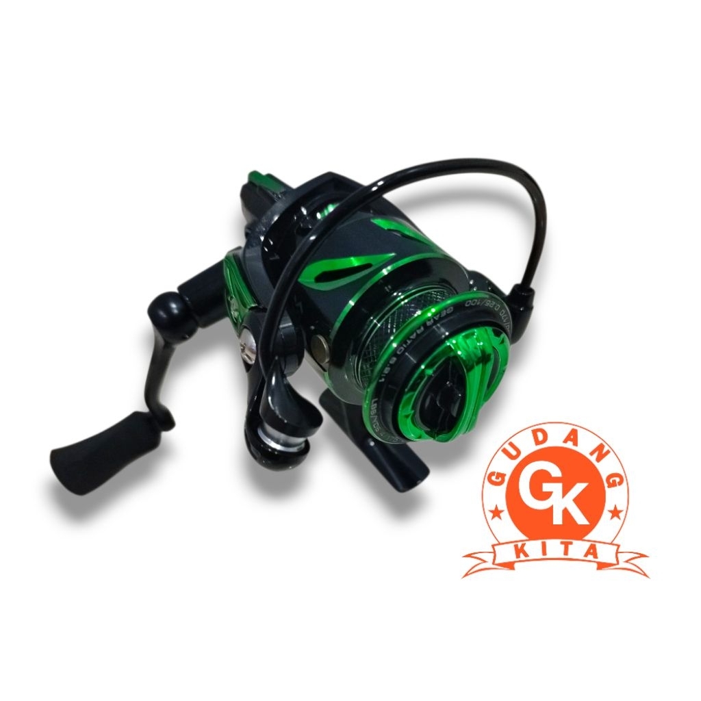 SOUGAYILANG 1000 SPINNING FISHING REEL TUBUH LOGAM KECEPATAN ROTASI TINGGI