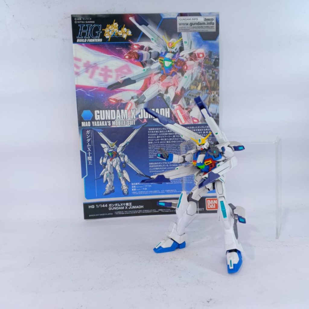 Premium Bandai HGBF X Jumaoh / Model Kit Gundam HG 1/144 2nd Sudah Rakit HS109