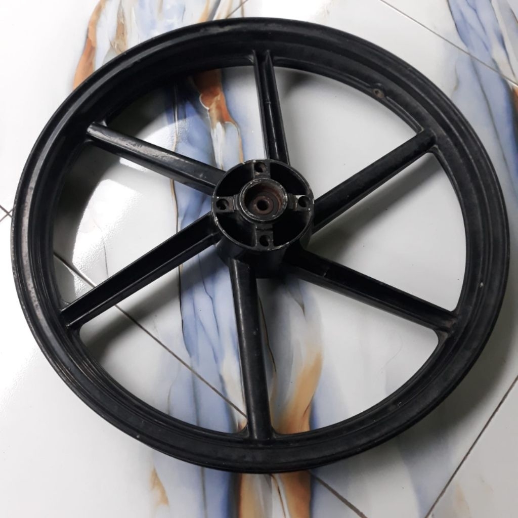 velg depan yamaha vega zr-vega r new-jupiter burhan-jupiter mx old.ukuran 17-lebar 1.85 barang secon